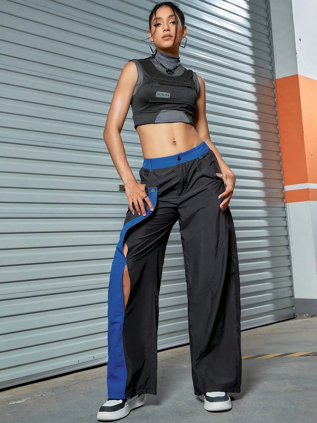 Cargo Colorblock Sweatpants