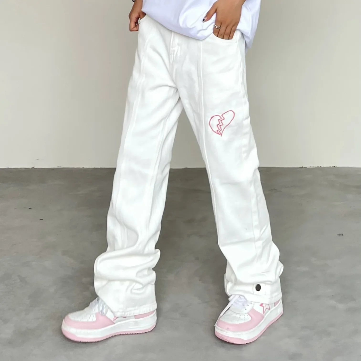 Heartbreak Graphic Jeans