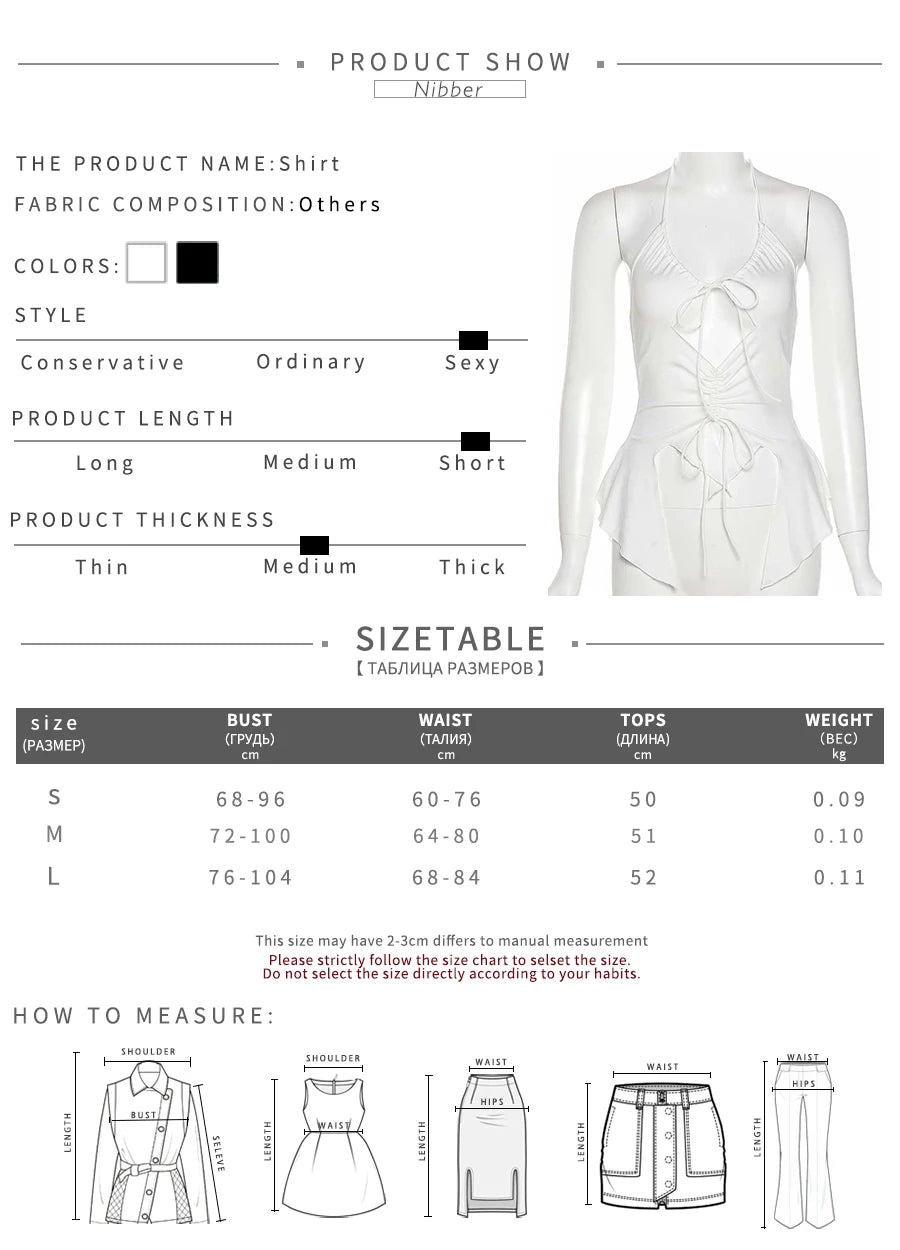 Irregular Hollow Sling Crop Top