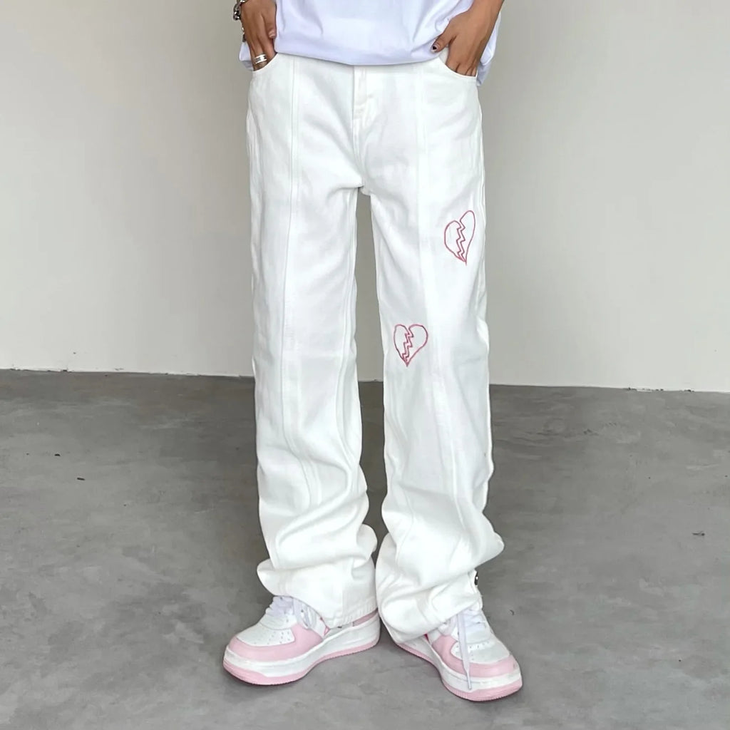 Heartbreak Graphic Jeans