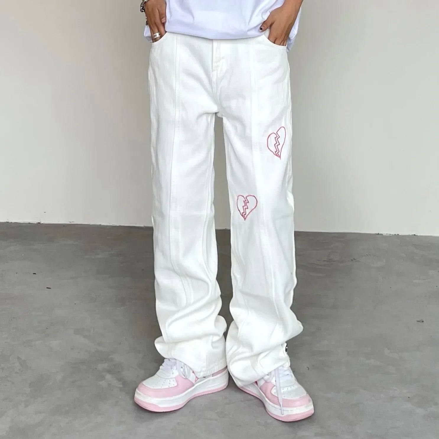 Heartbreak Graphic Jeans