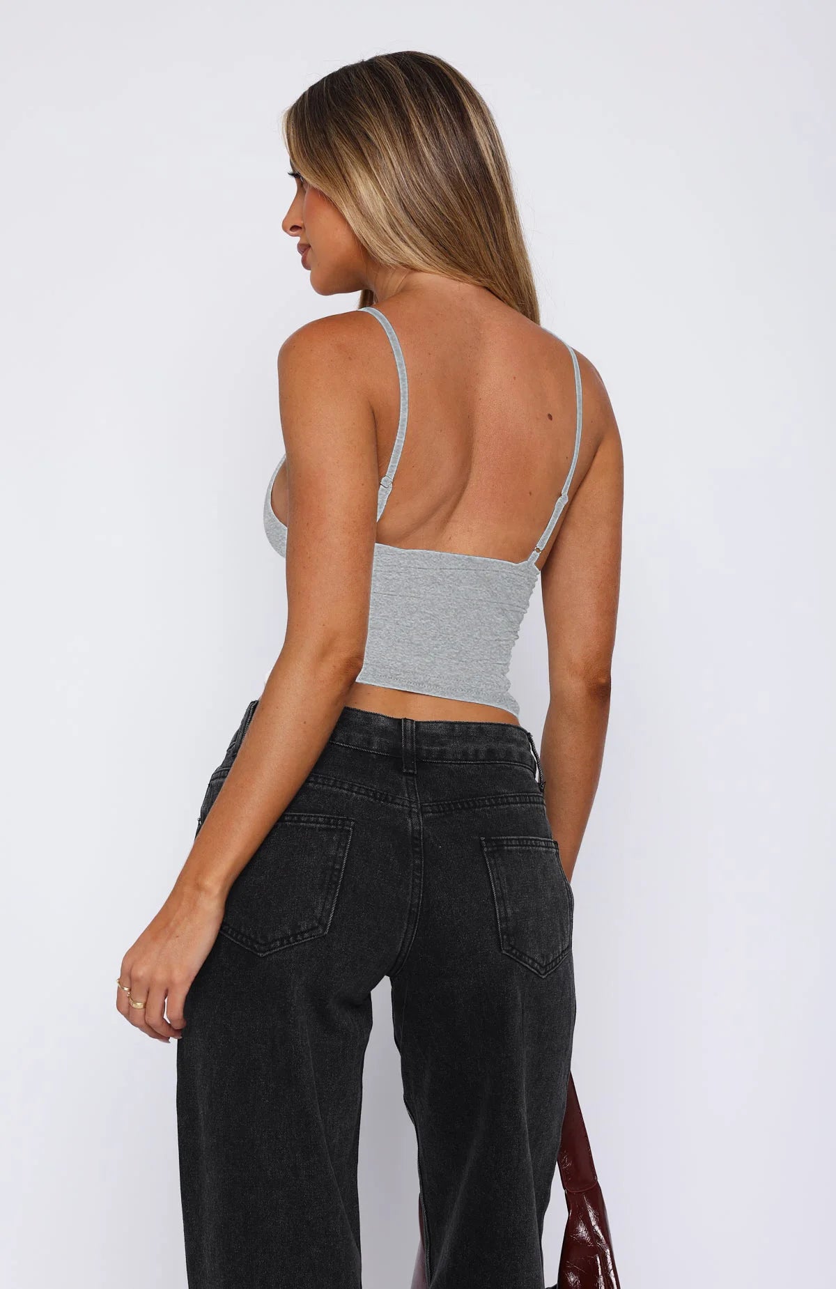 Sleeveless Ruched Bodycon Camisole Top