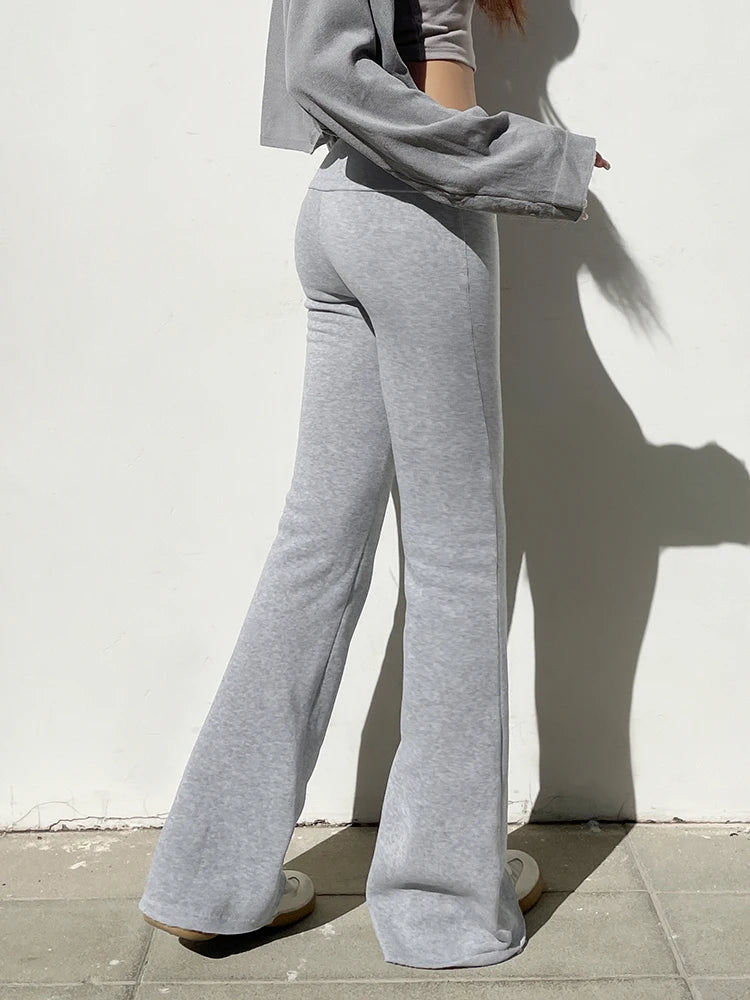 Slim Low-Waist Casual Sweatpants