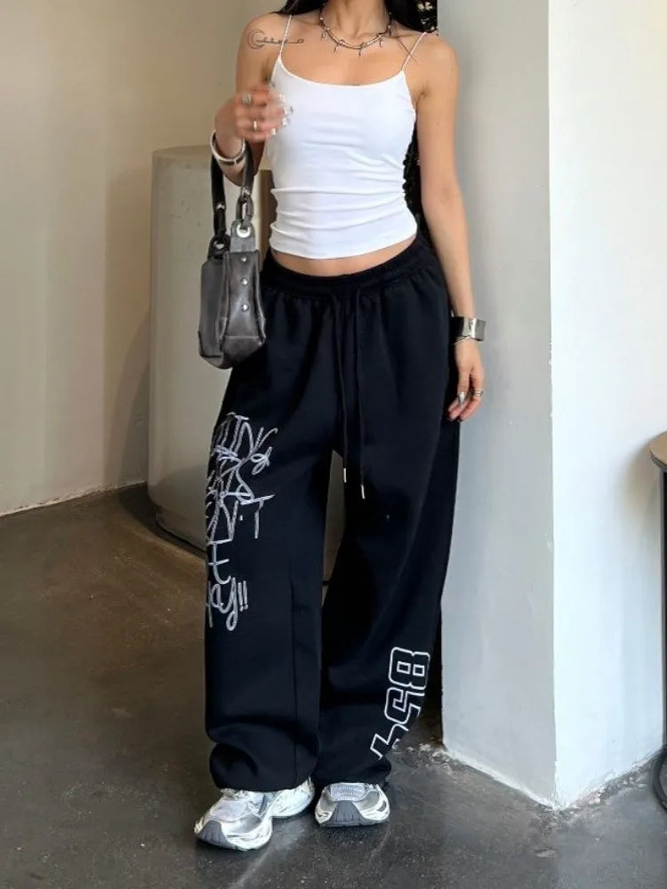 Oversized Black Baggy Sweatpants