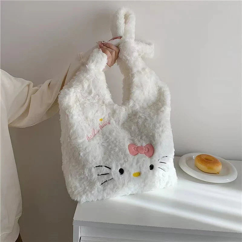 Hello Kitty Fur Handbag