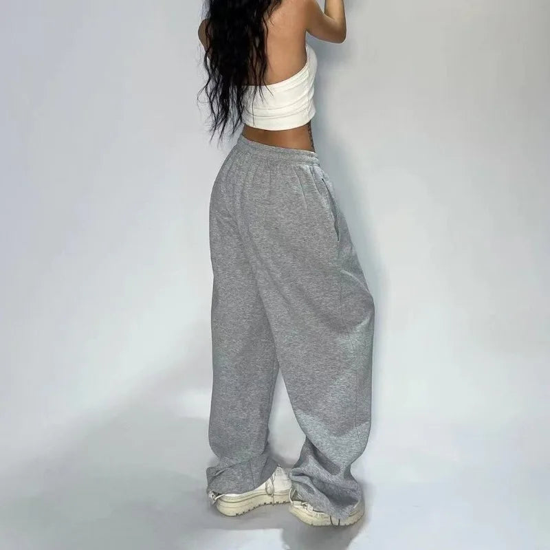 Oversized Wide-Leg Joggers