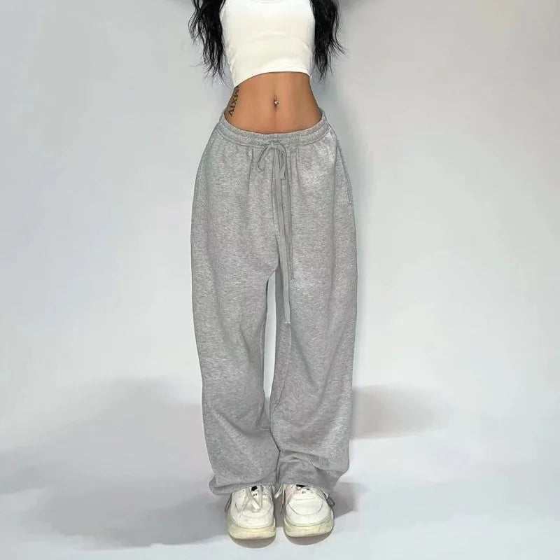 Oversized Wide-Leg Joggers