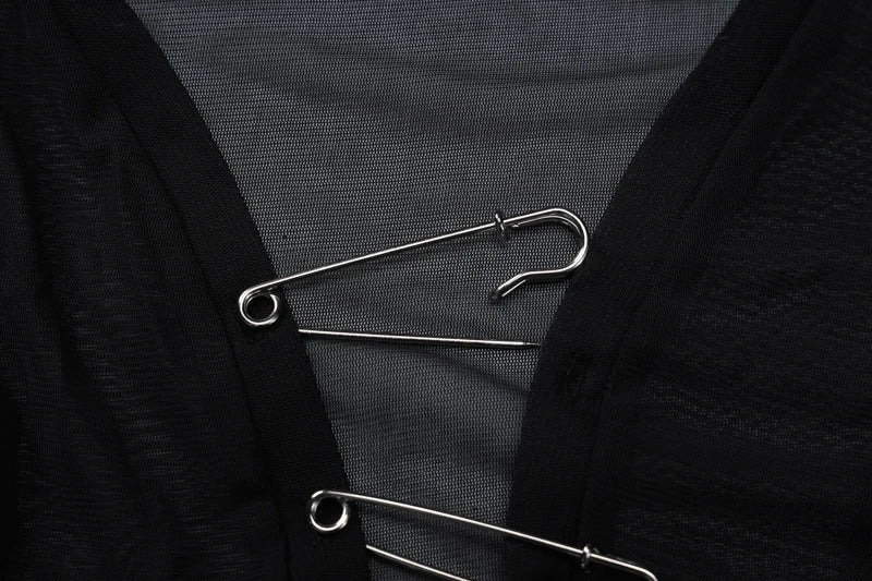 Mesh Long Sleeve Shirt