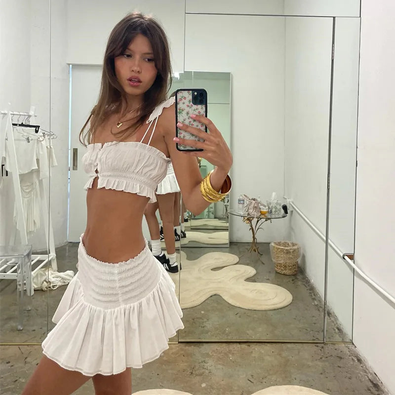 Sweet Pleated Co-ord Set