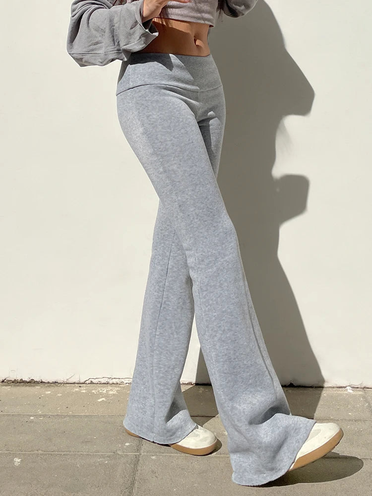 Slim Low-Waist Casual Sweatpants