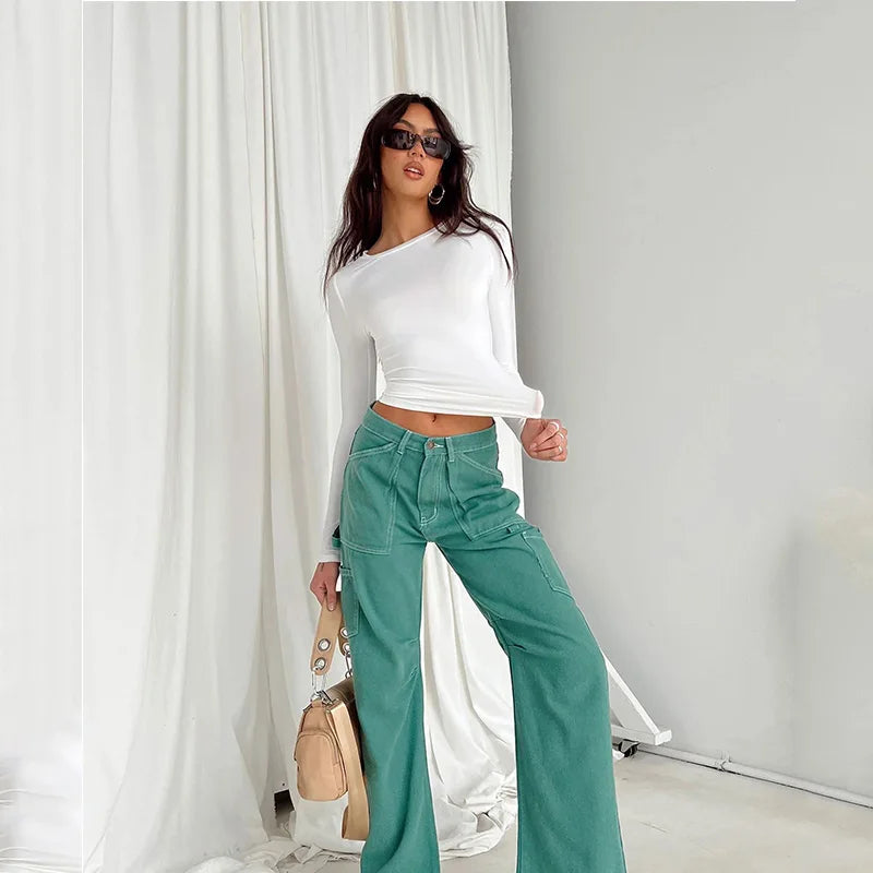 Casual Long Sleeve Slim Fit Tees