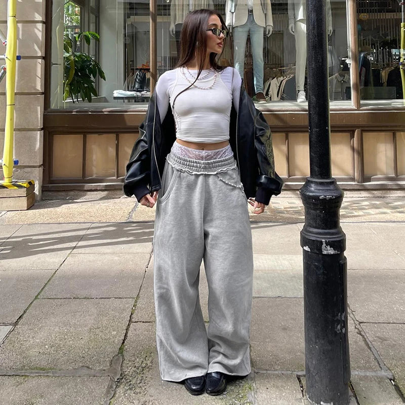 Baggy Gray Sweatpants