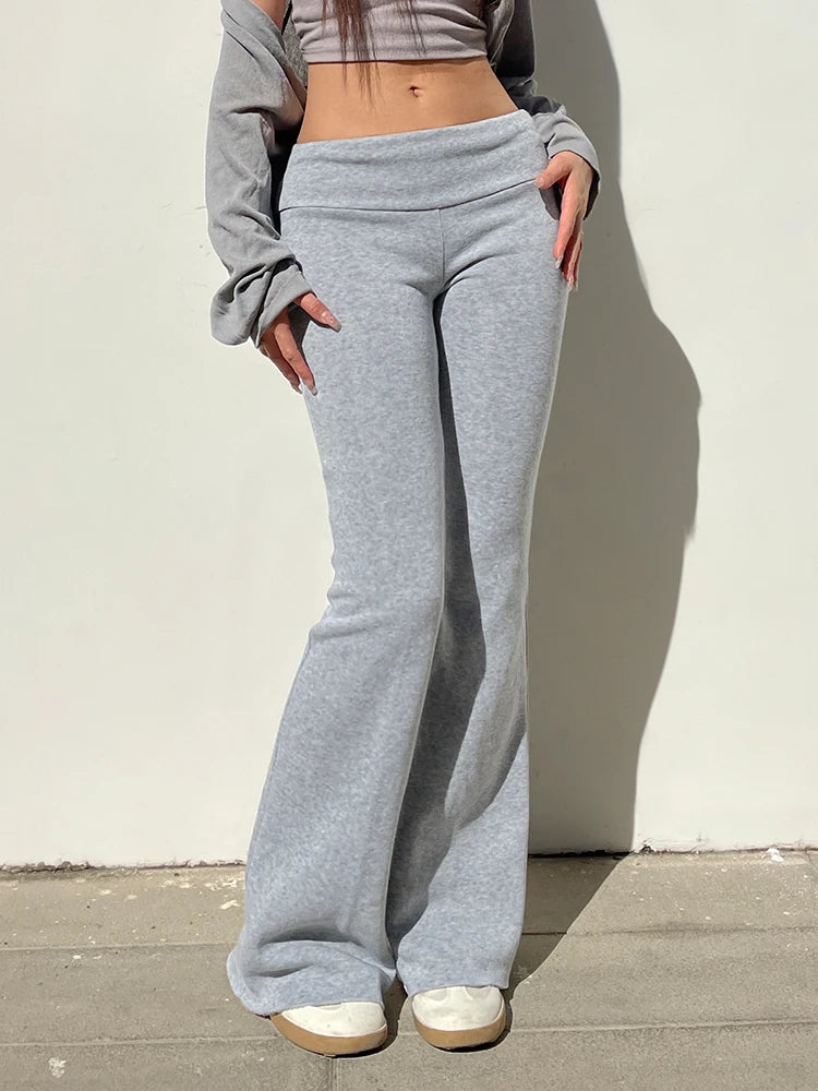 Slim Low-Waist Casual Sweatpants