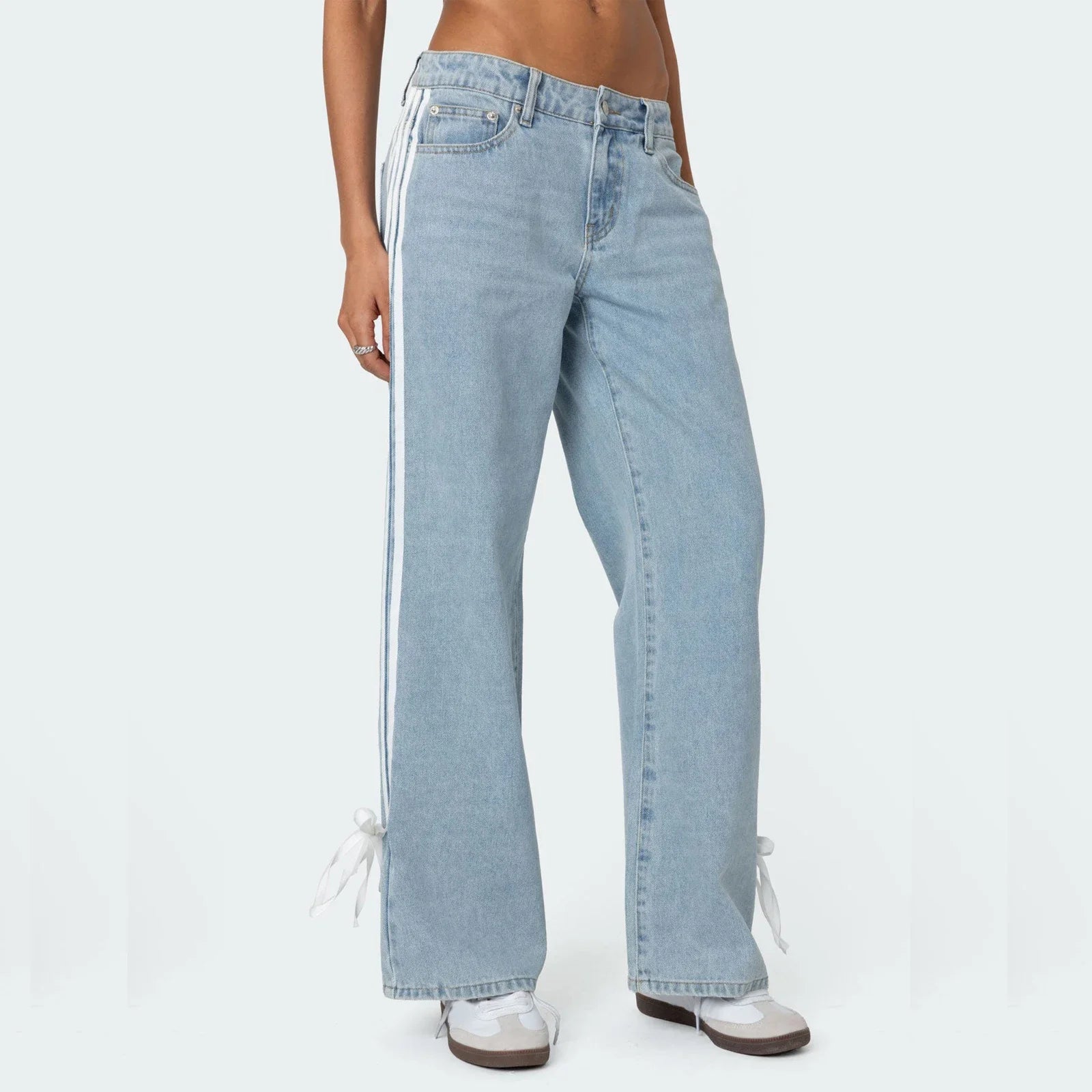 Y2K Vintage Low-Rise Baggy Jeans