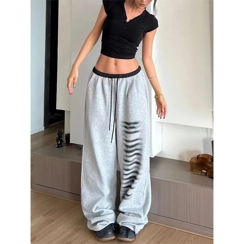 Oversized Patchwork Sweatpants