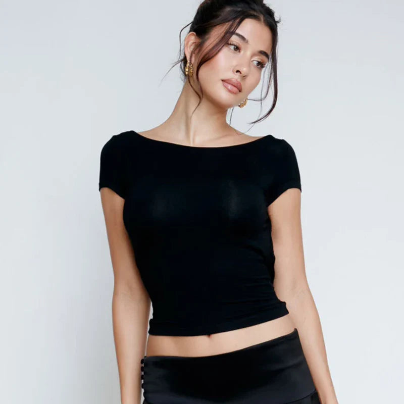 Backless T-Shirt