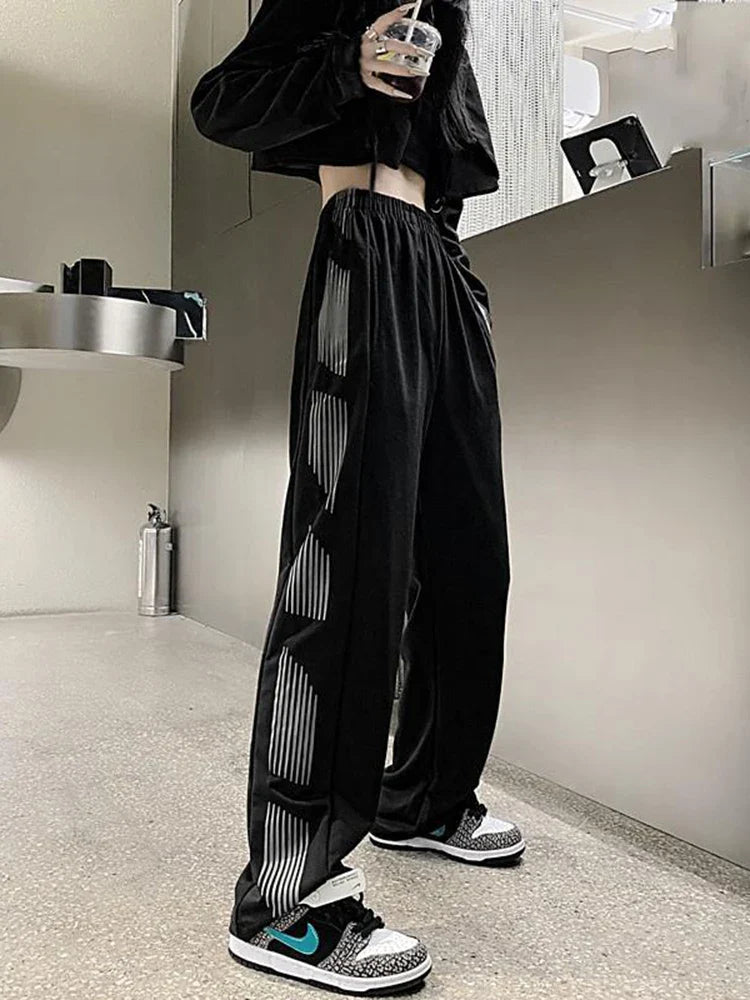 Black Loose Sweatpants