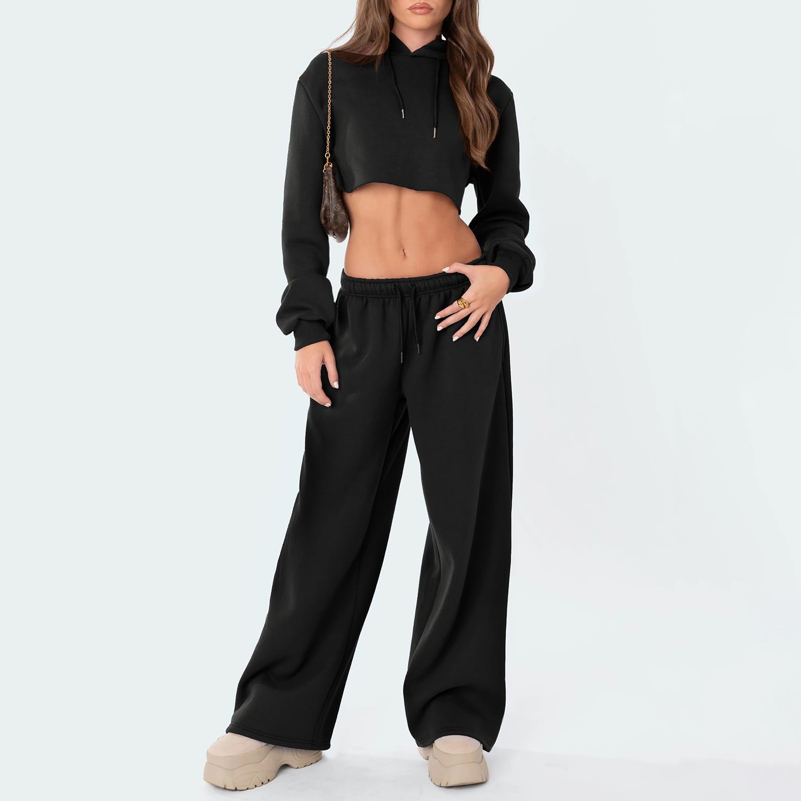 Fashion Casual Wide-Leg Sweatpants