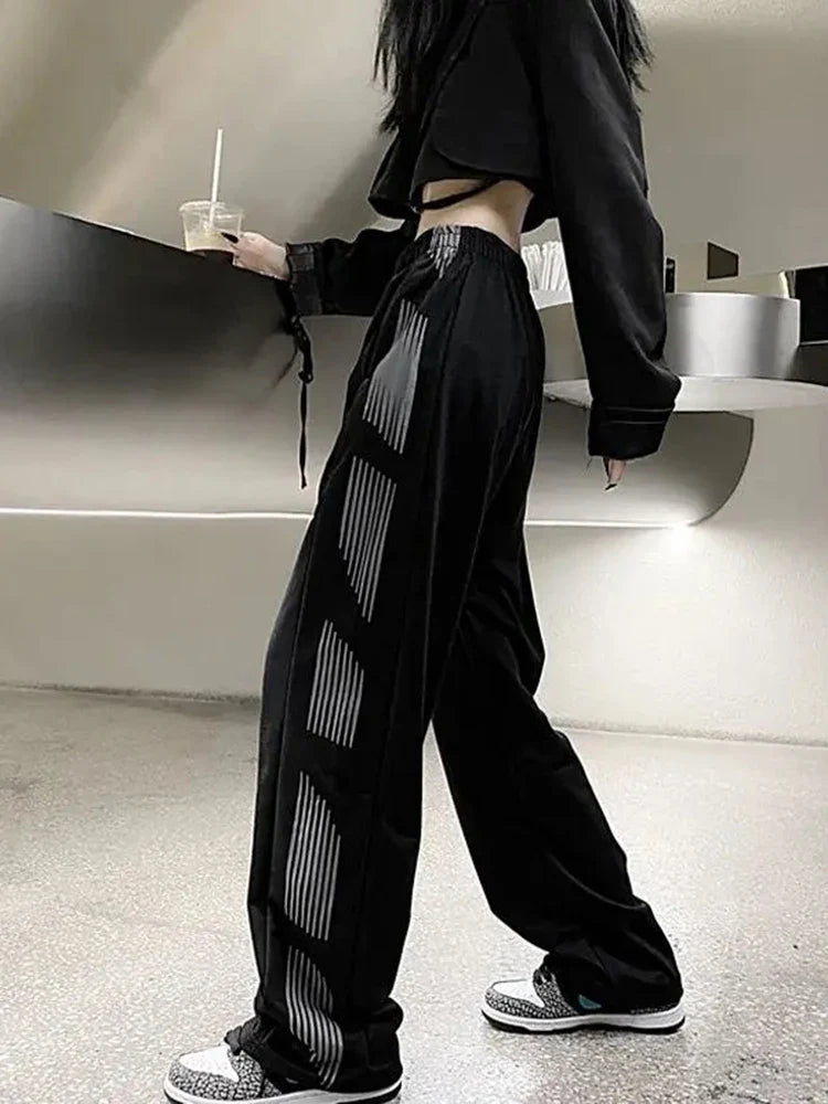 Black Loose Sweatpants