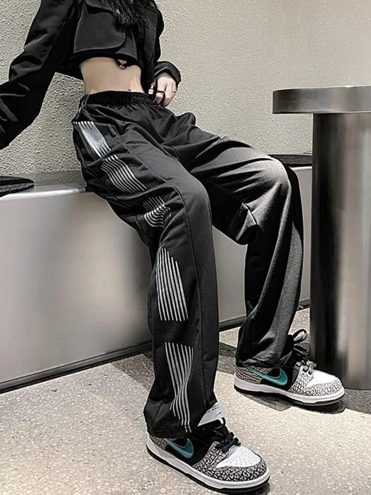 Black Loose Sweatpants