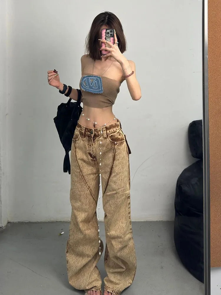 American Retro Oversized Cargo Pants