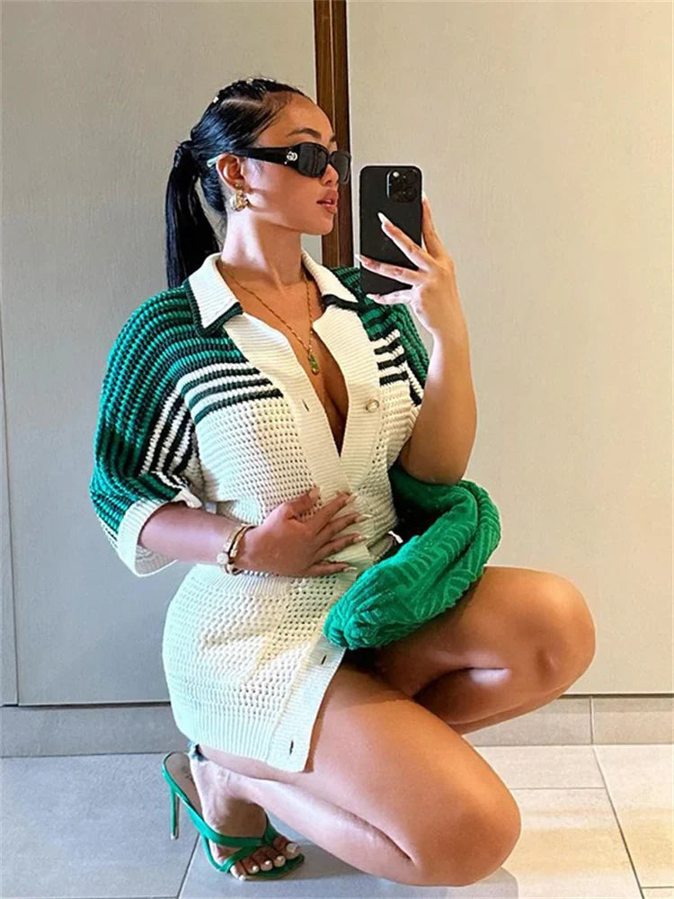 Knitted Streetwear Shirt