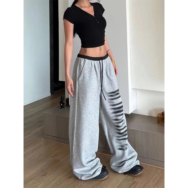 Oversized Patchwork Sweatpants