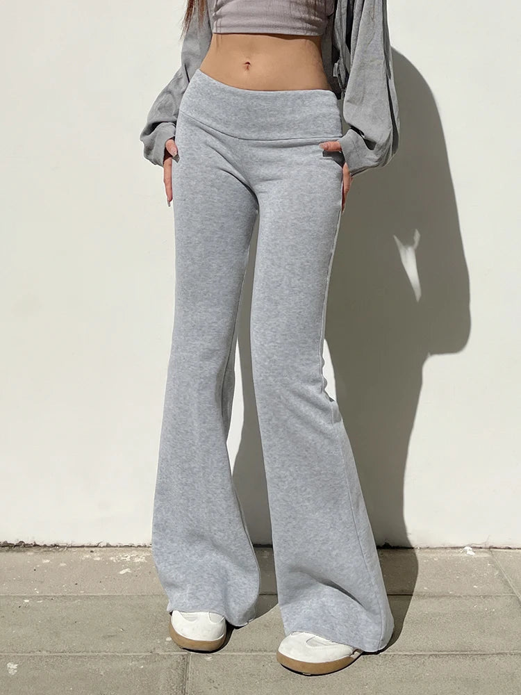 Slim Low-Waist Casual Sweatpants
