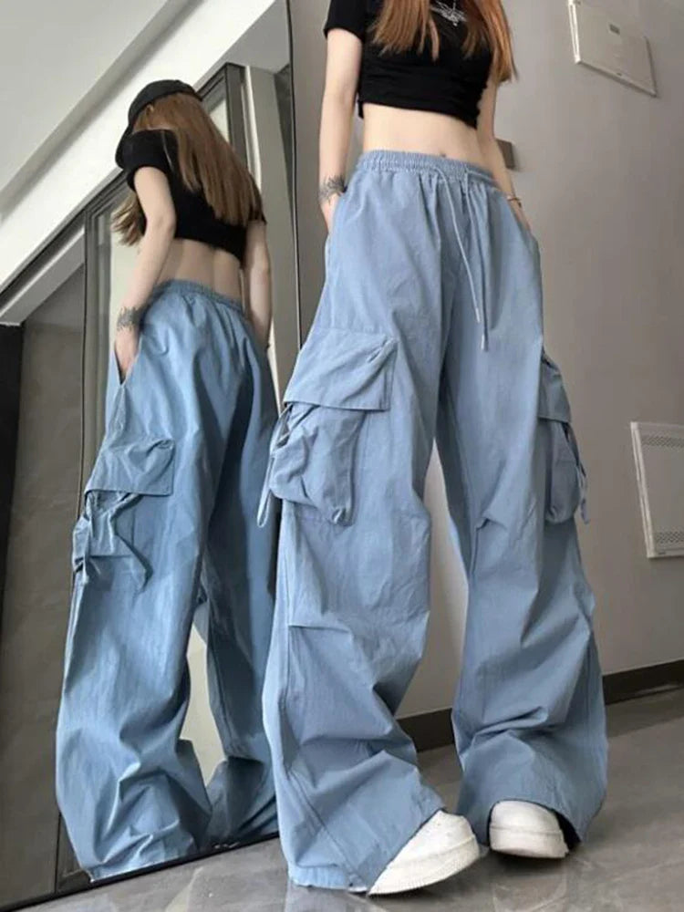 Casual High Waist Trousers