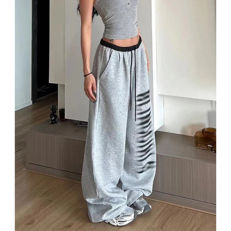 Oversized Patchwork Sweatpants
