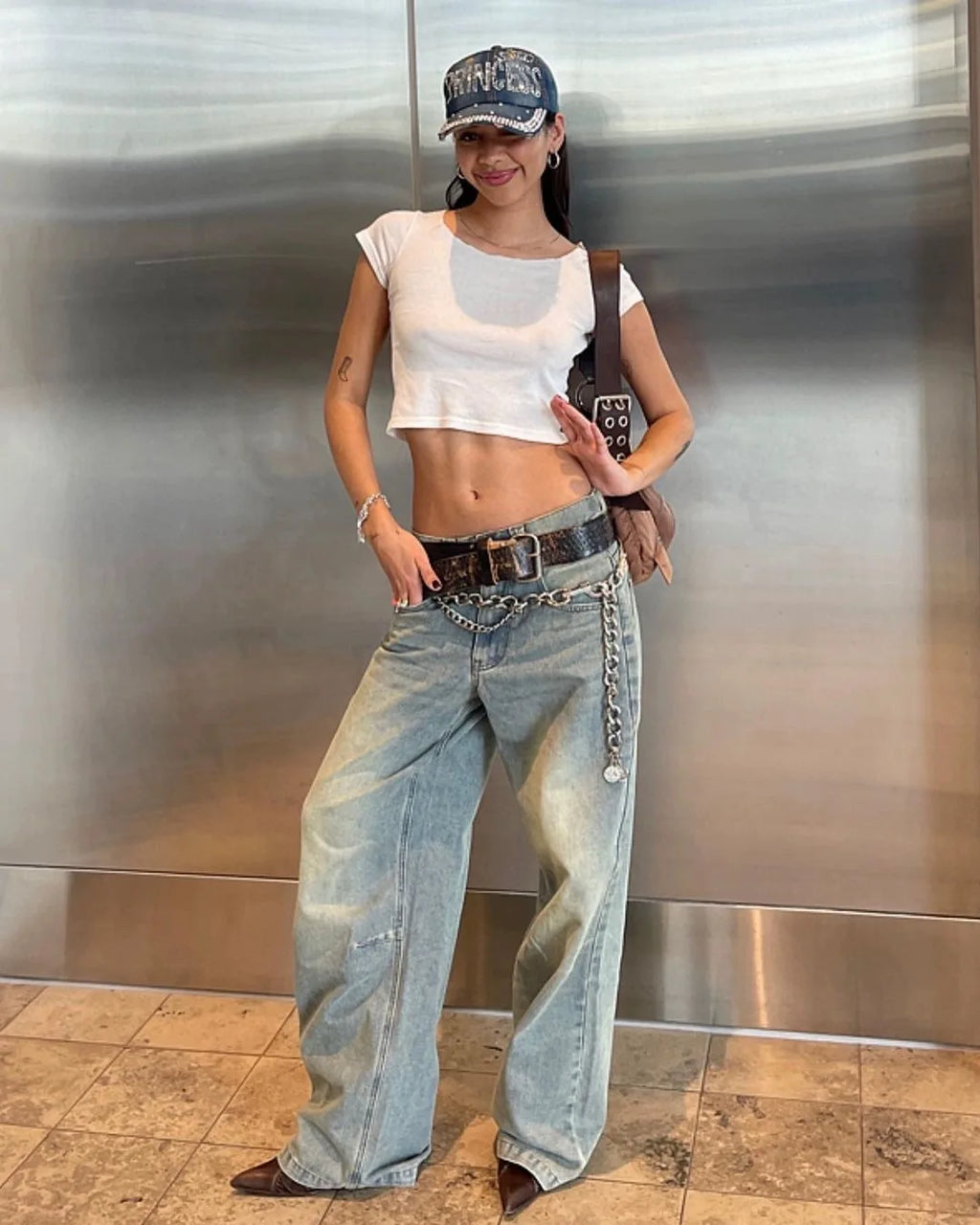 Vintage Gradient Denim Pants