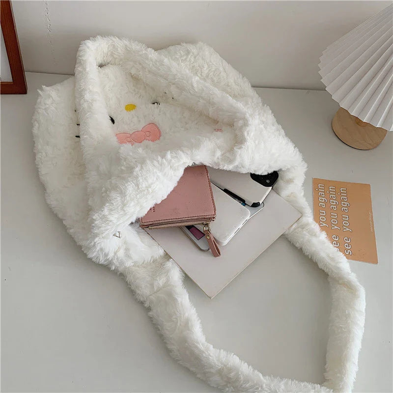 Hello Kitty Fur Handbag