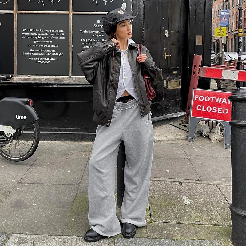 Baggy Gray Sweatpants