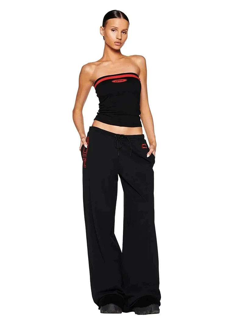 Strapless Top & Retro Spice Pants
