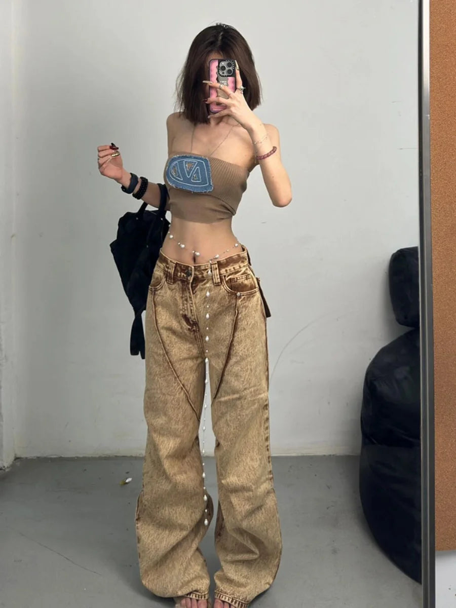 American Retro Oversized Cargo Pants