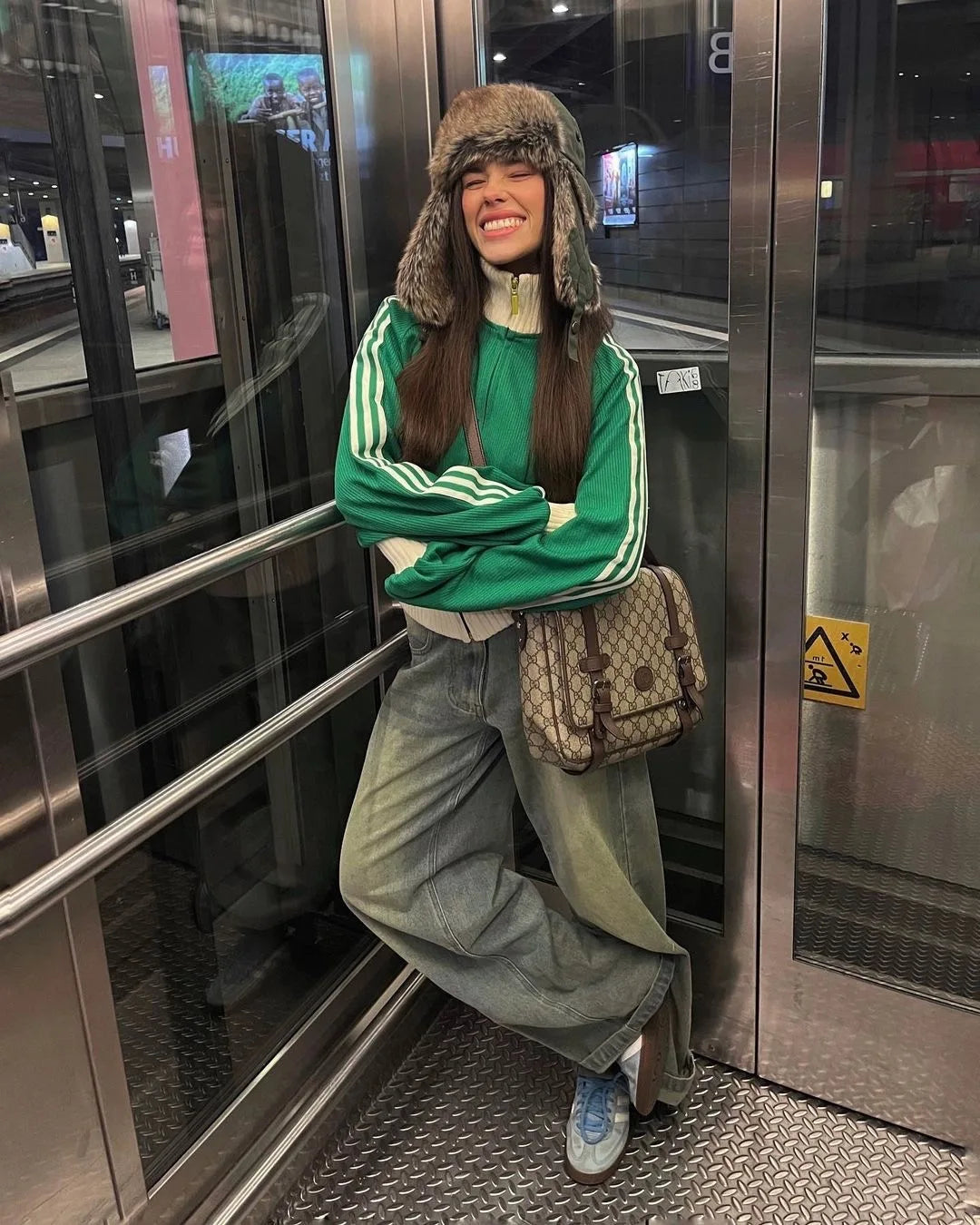 Vintage Gradient Denim Pants