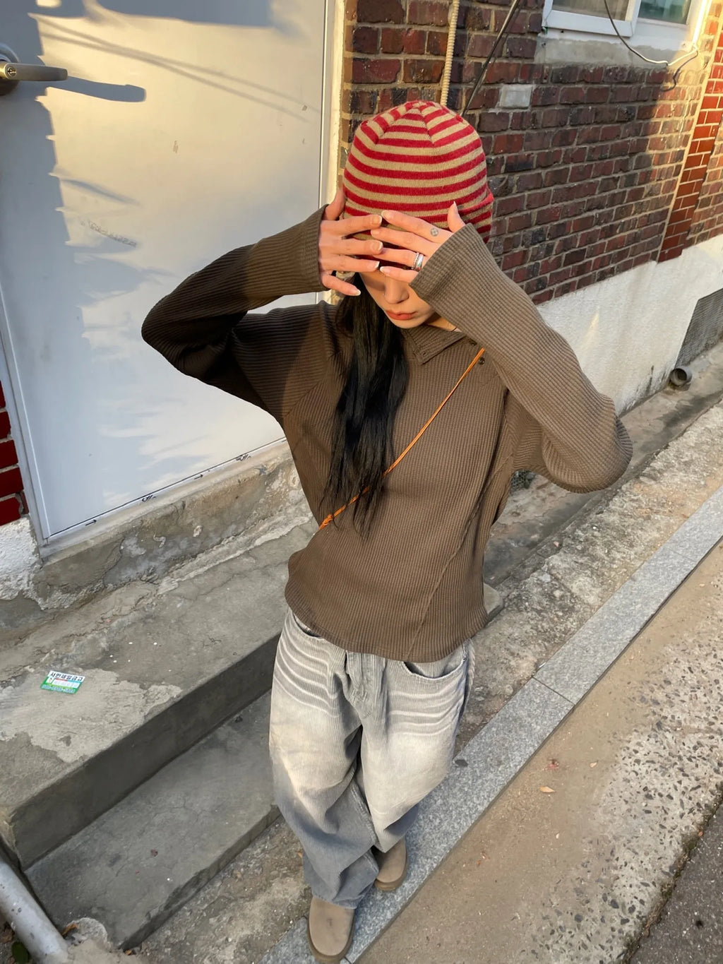 Casual Hooded Long Sleeve T-Shirt