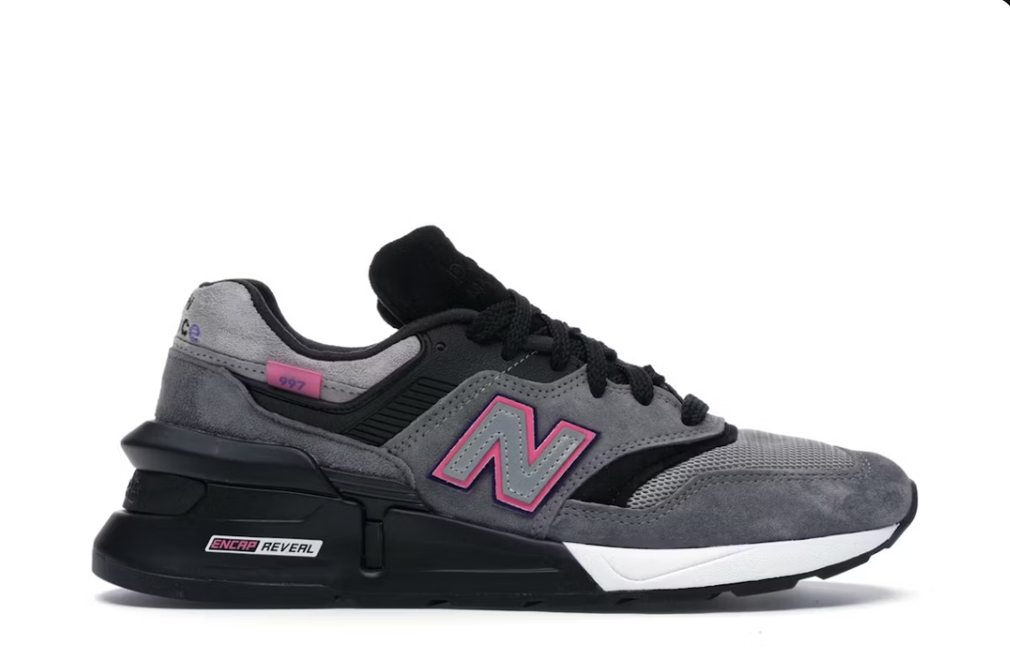 New Balance 997S Fusion Kith United Arrows & Sons Grey Pink