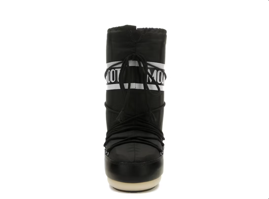 Moon Boot Icon Nylon Boot Black