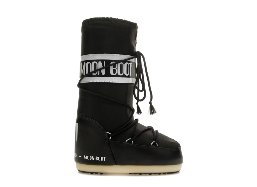 Moon Boot Icon Nylon Boot Black