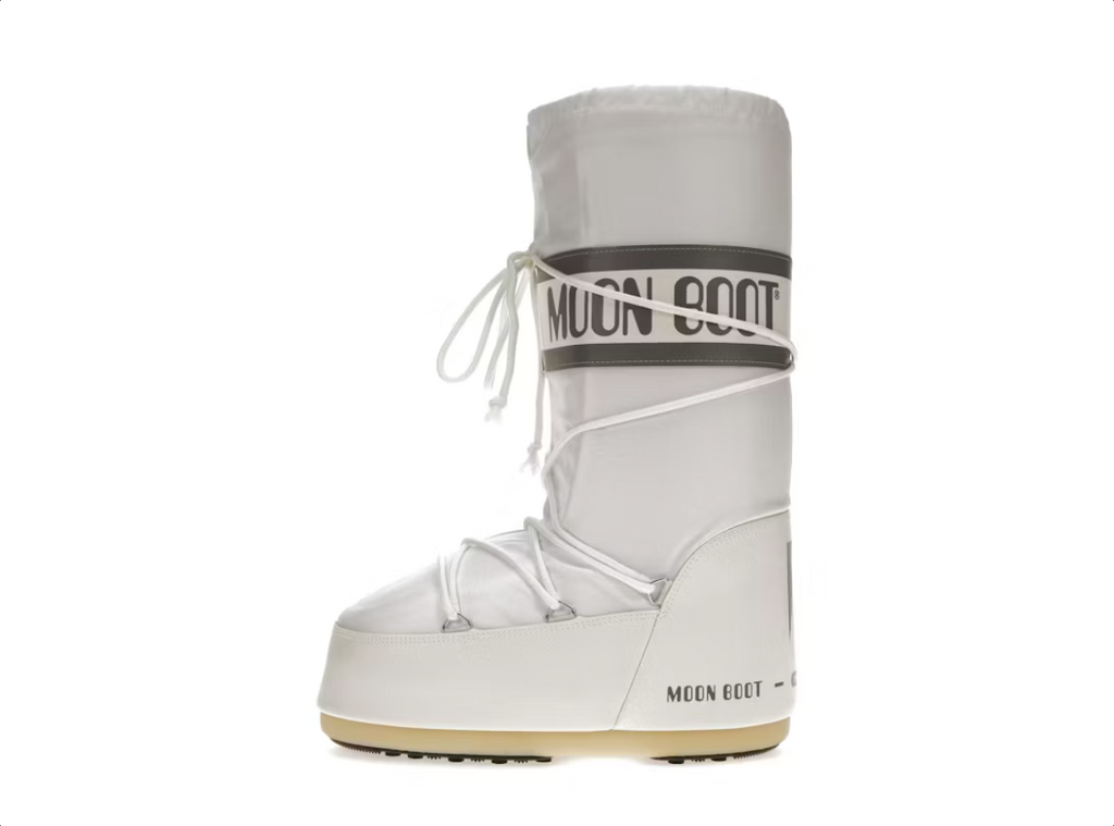 Moon Boot Icon Nylon Boot White
