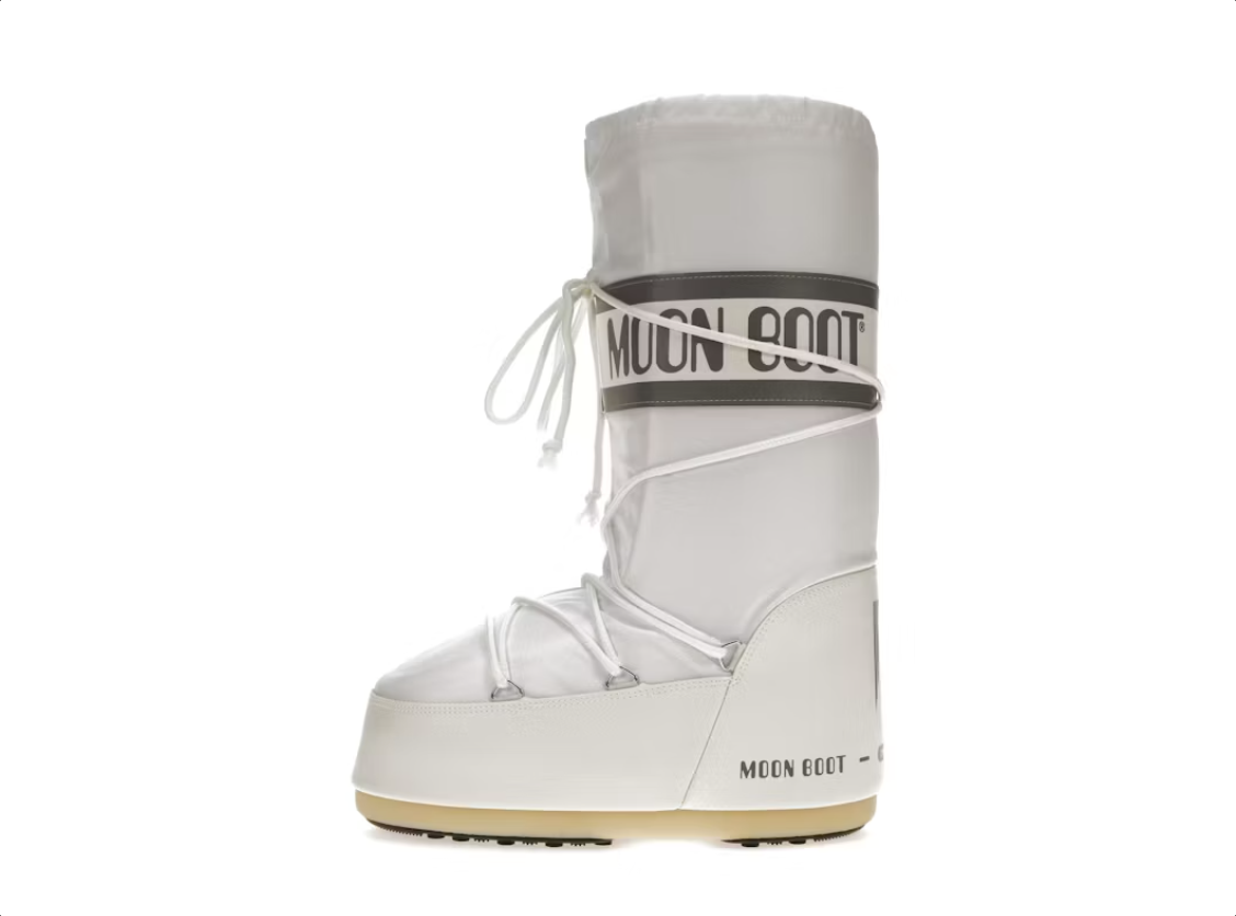 Moon Boot Icon Nylon Boot White