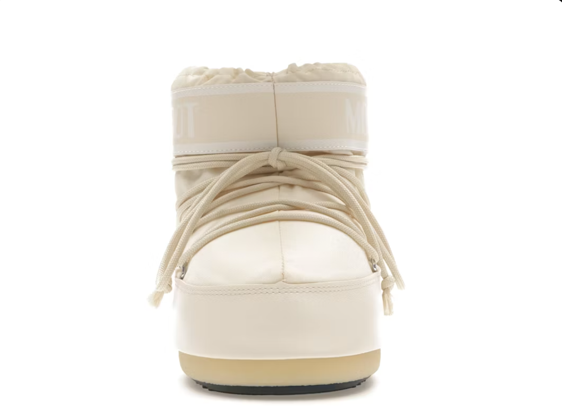 Moon Boot Icon Low Nylon Boot Cream White