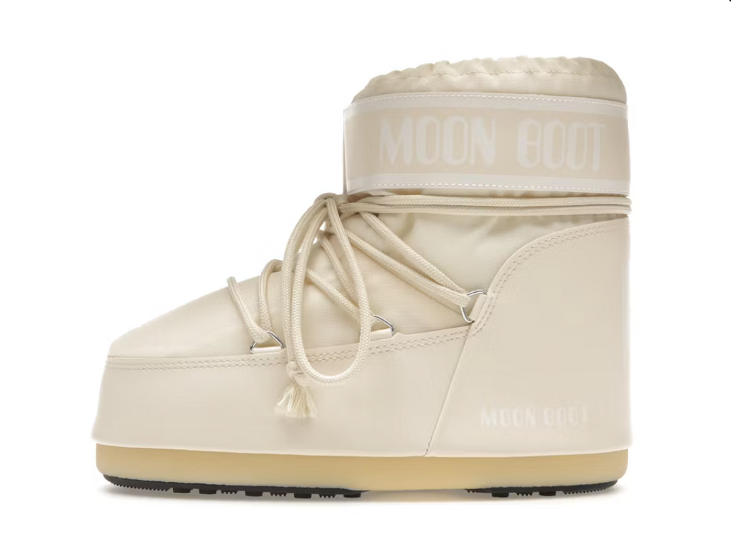 Moon Boot Icon Low Nylon Boot Cream White