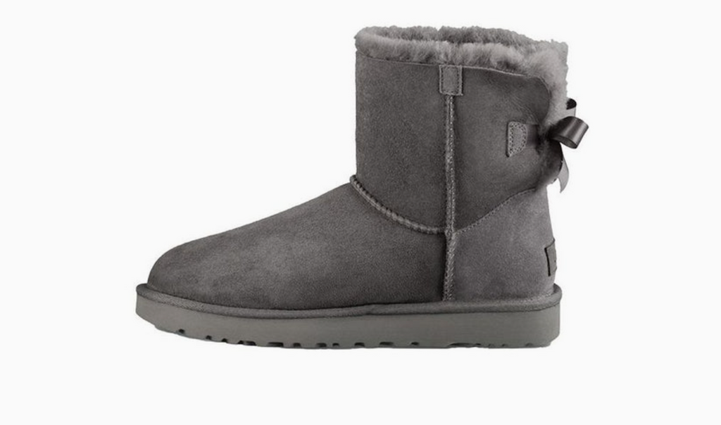 UGG Mini Bailey Bow II Grey (Women's)