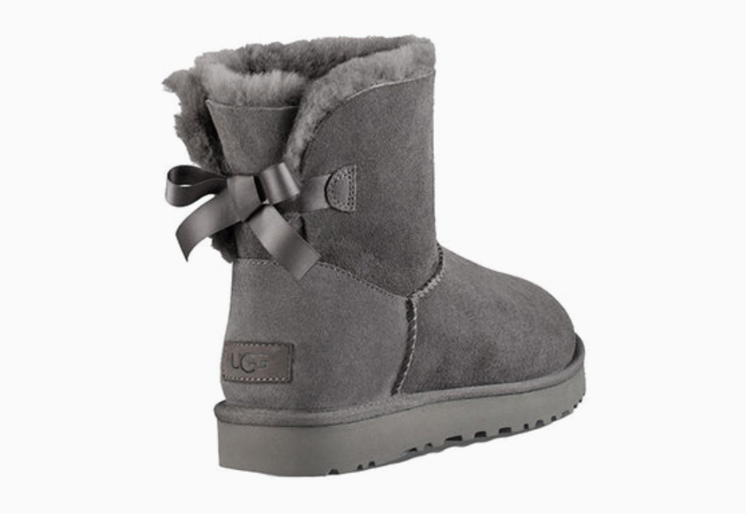 UGG Mini Bailey Bow II Grey (Women's)