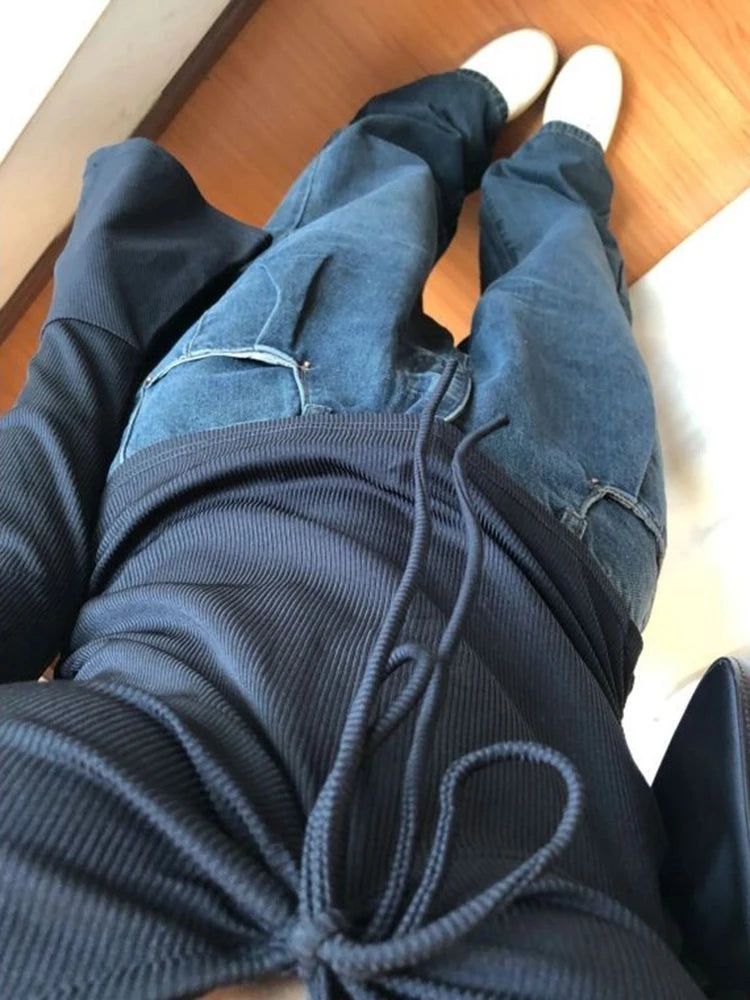 V-Neck Bandage Slim Fit Long Sleeve Top