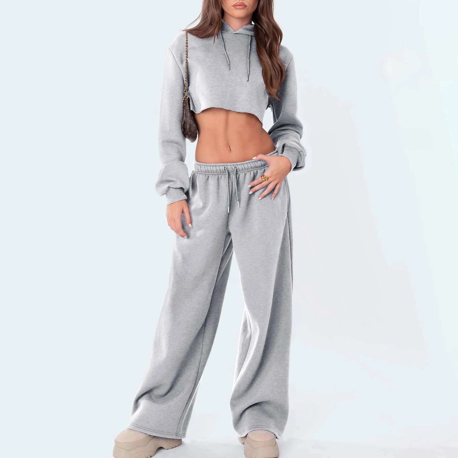 Fashion Casual Wide-Leg Sweatpants